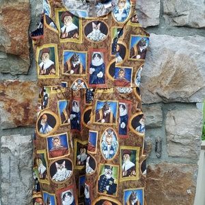 Modcloth Retrolicious Cat Dress